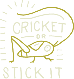 Cricket or stick it